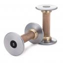 Black Iron Strength Dumbbells made with CuVerro Bactericidal Copper