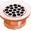 Just Manufacturing Drain made with CuVerro Bactericidal Copper